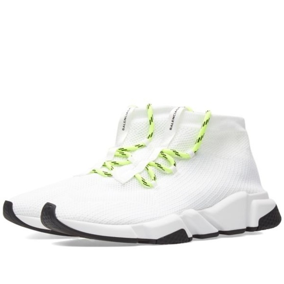 BALENCIAGA Lace-up Knit Sock Speed Trainers - Picture 12 of 12